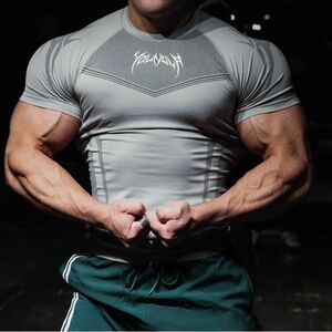 YoungLA Gray Compression Shirt